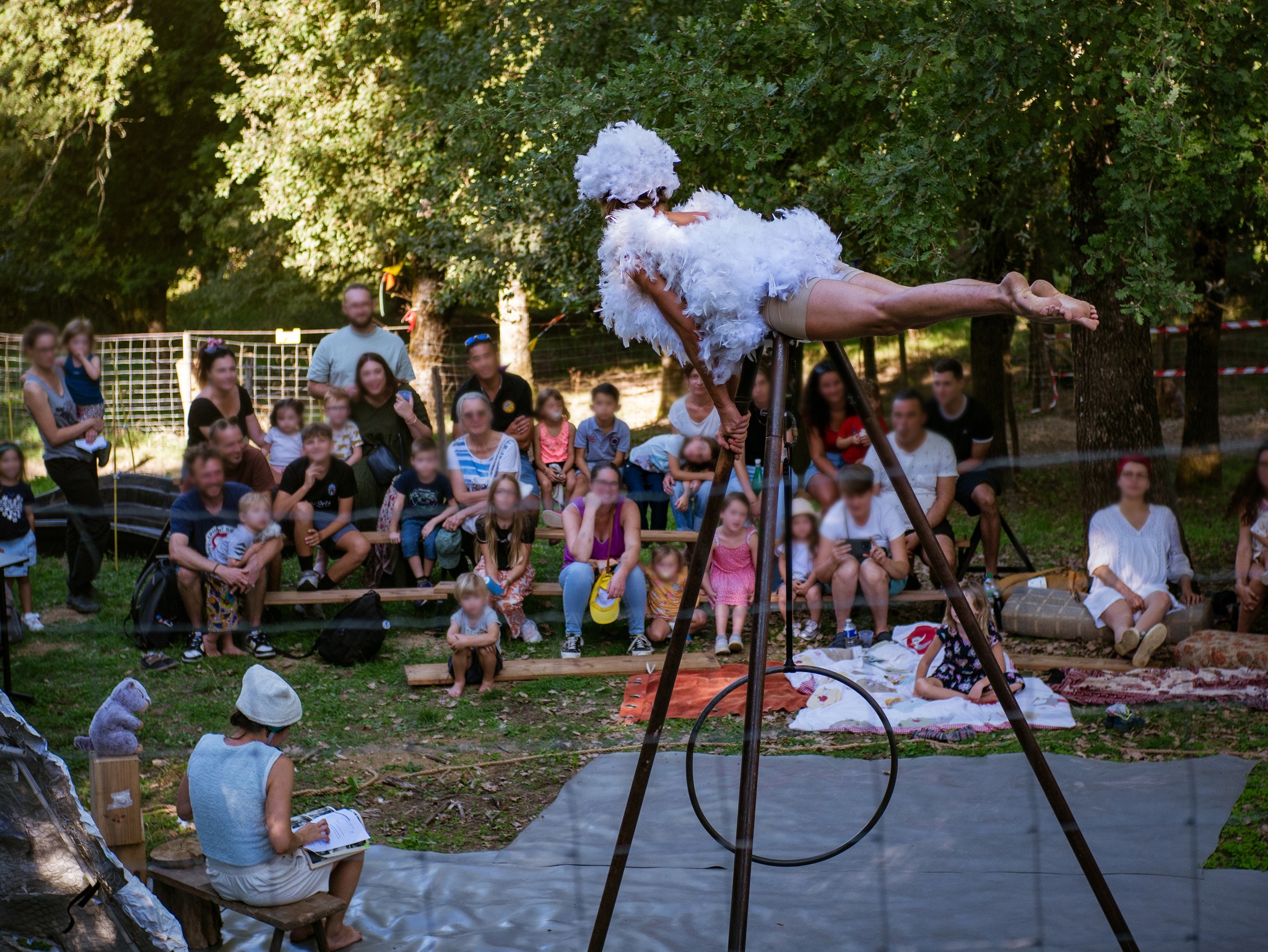 représentation d'un spectacle jeune public Pîu